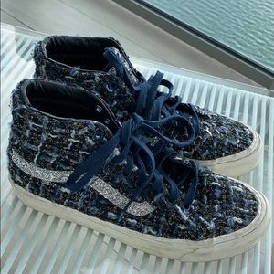 Vans x Barney’s New York size 8.5 Tweed sparkle